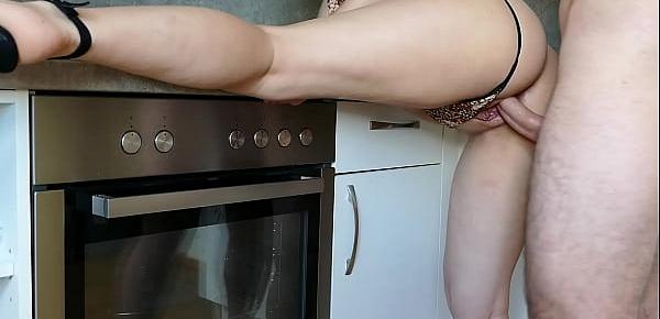 Hot kitchen sex MelissaxKiki